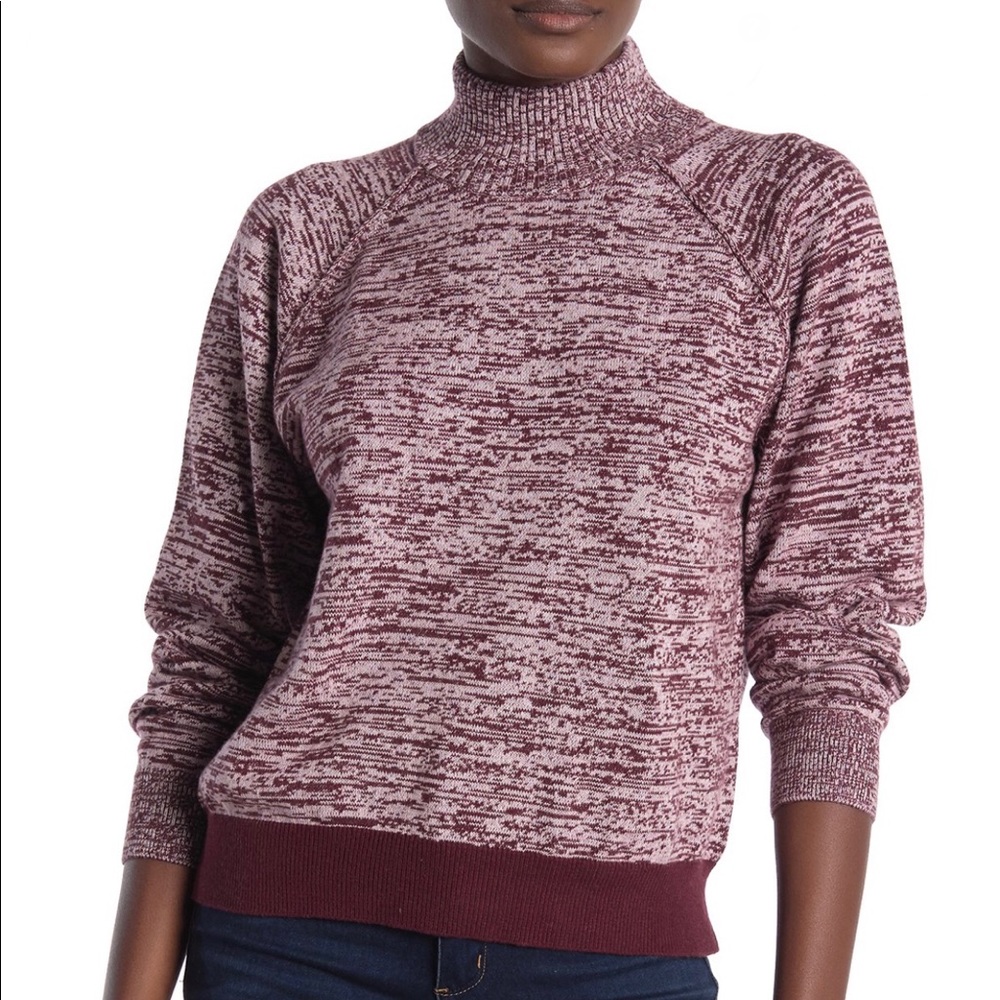 Splendid Mock Neck Sweater